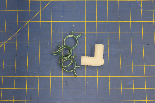 SP Elbow,3/4in,barbed,nylon