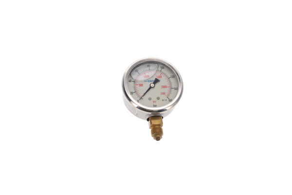 High Pressure Gauge 0-2300 psi